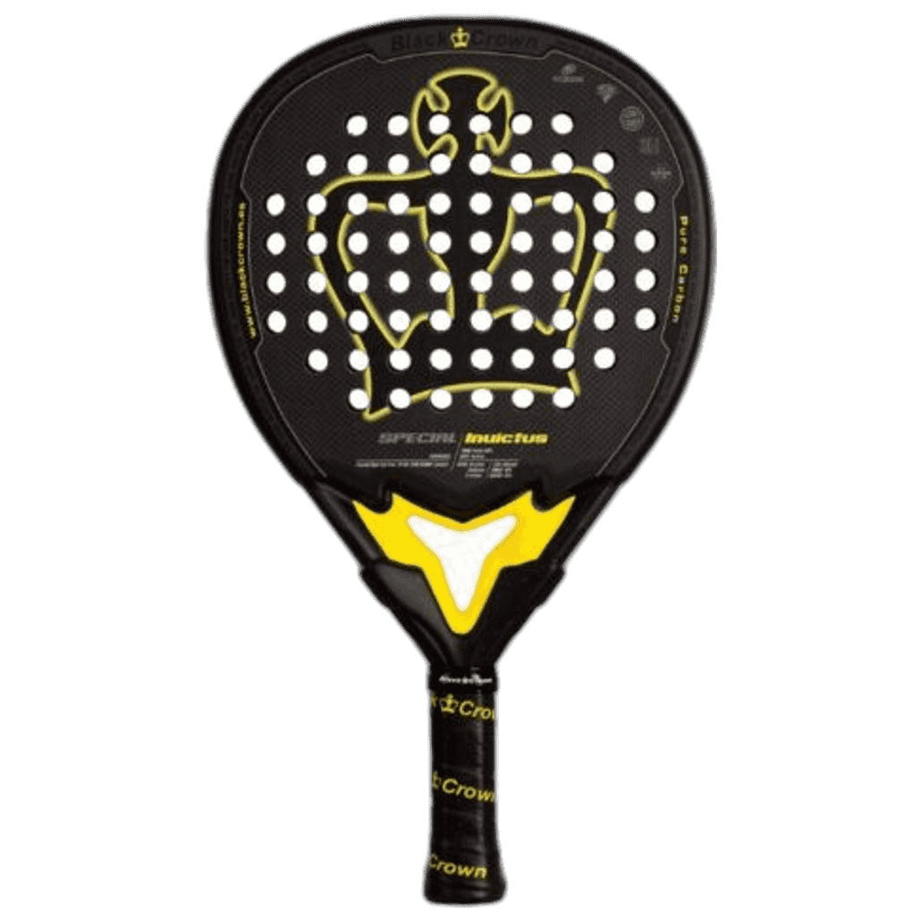 Black Crown Special Invictus 2025 professional padel racket