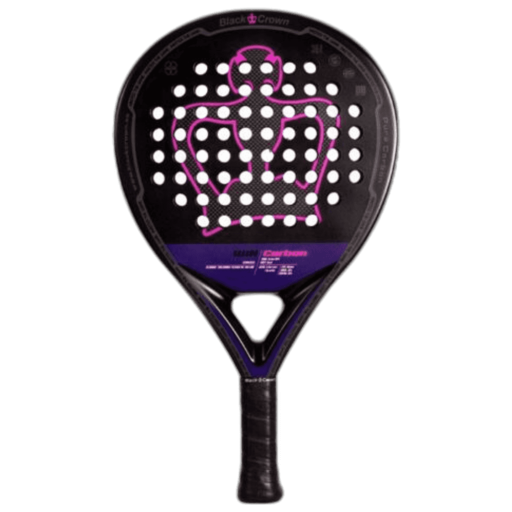 Black Crown Win Carbon 2025 professional padel racket