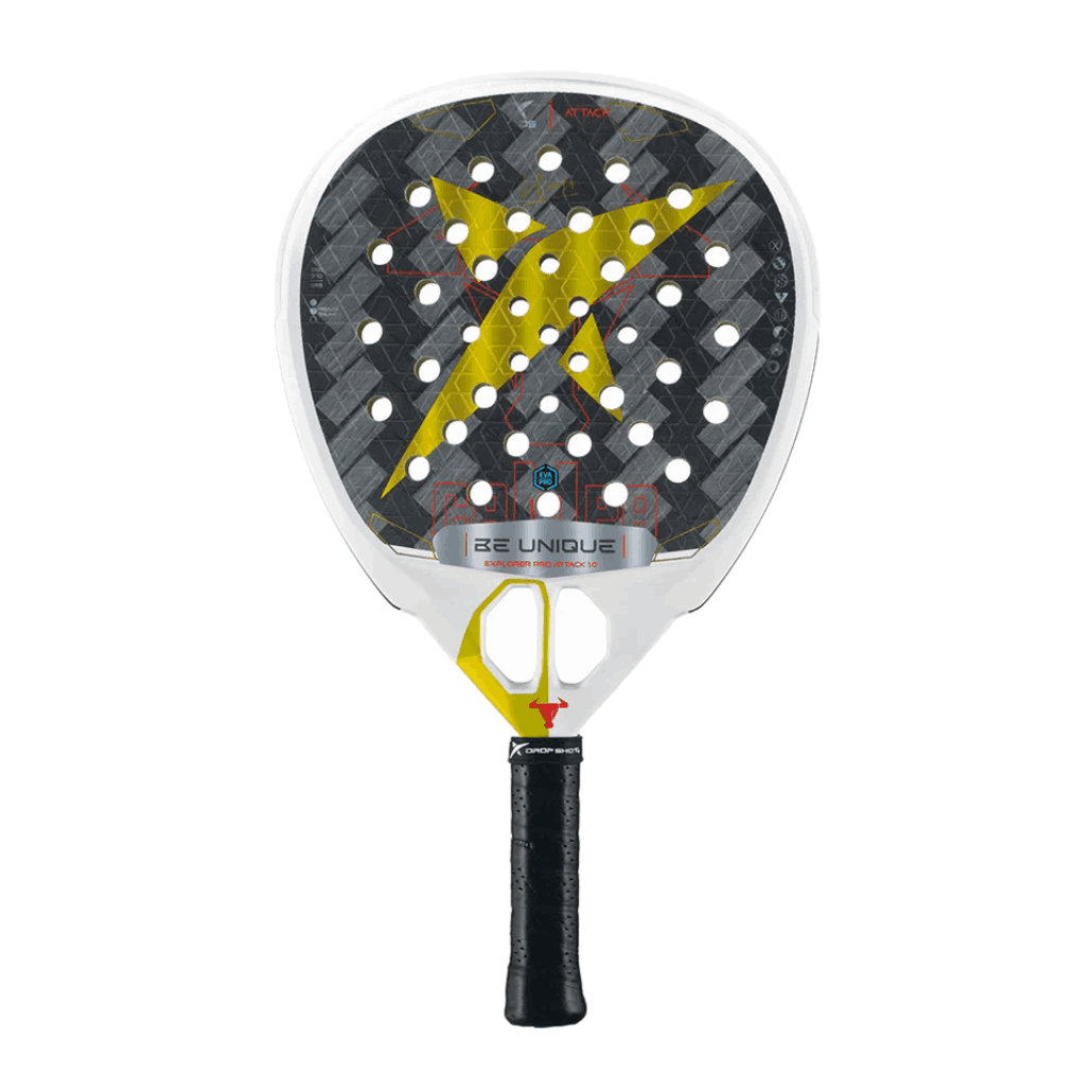 Drop Shot Explorer Pro Attack 1.0 2025 Lucas Campagnolo (2025) - Professional padel racket Drop Shot Explorer Pro Attack 1.0 2025 Lucas Campagnolo 2025 padel racket comparison