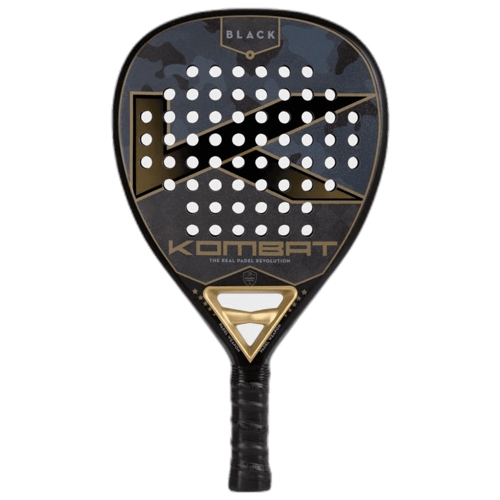 Kombat Black 18K 2023 professional padel racket