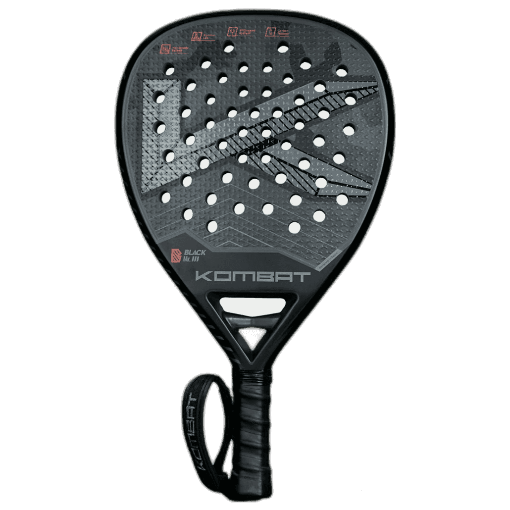 Kombat Black Limited Edition 2023 professional padel racket