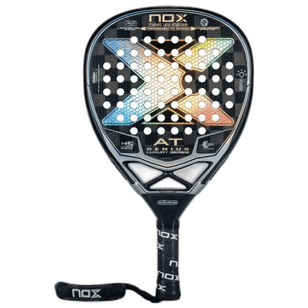 Nox AT10 Luxury Genius Attack 18K 2022 professional padel racket