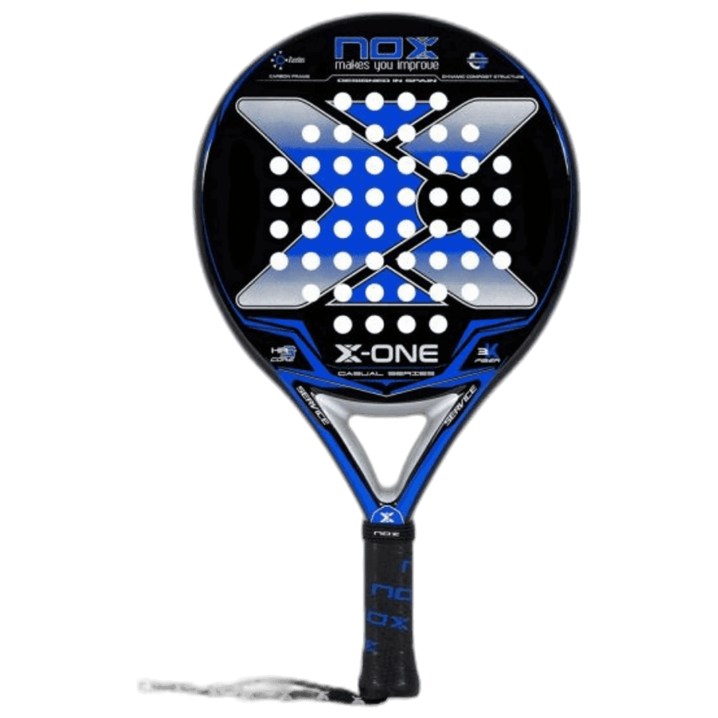 Nox X-One Blue 2023 professional padel racket