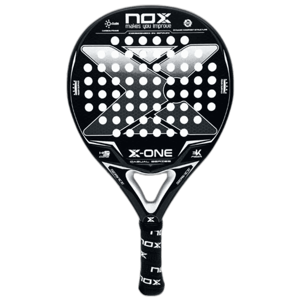 Nox X-One EVO Black 2023 professional padel racket