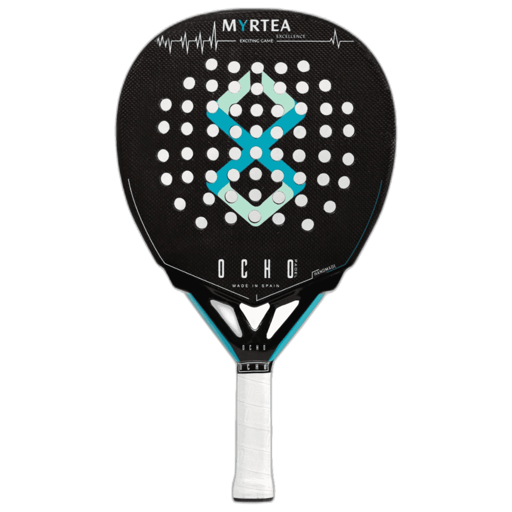 Ocho Padel Myrtea Excellence Blue Sea 2024 professional padel racket