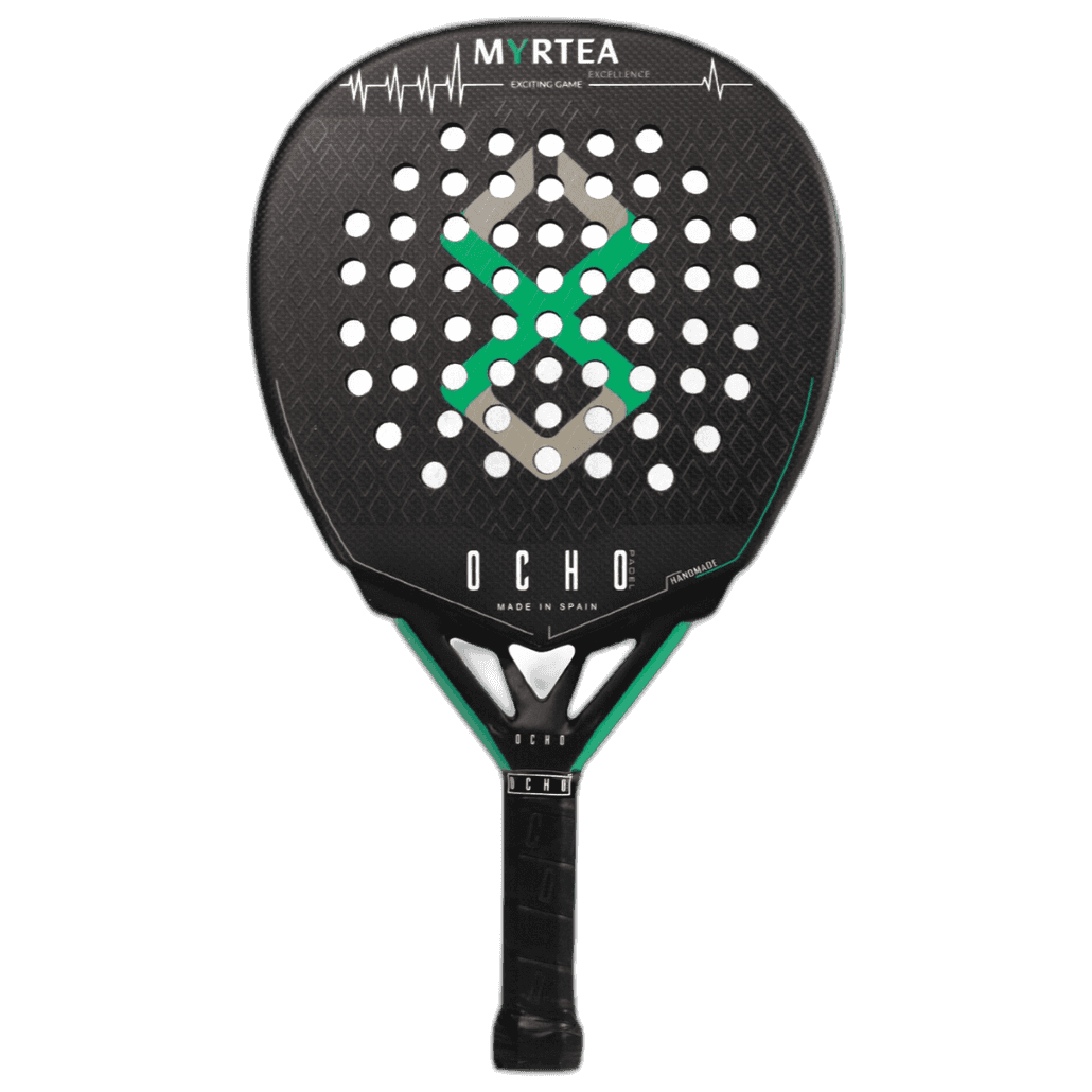 Ocho Padel Myrtea Excellence Earth Green 2024 professional padel racket