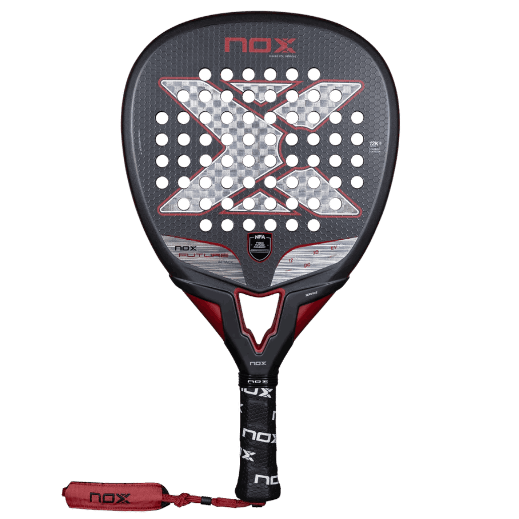 Nox Future Attack 12k Alum 2025 professional padel racket