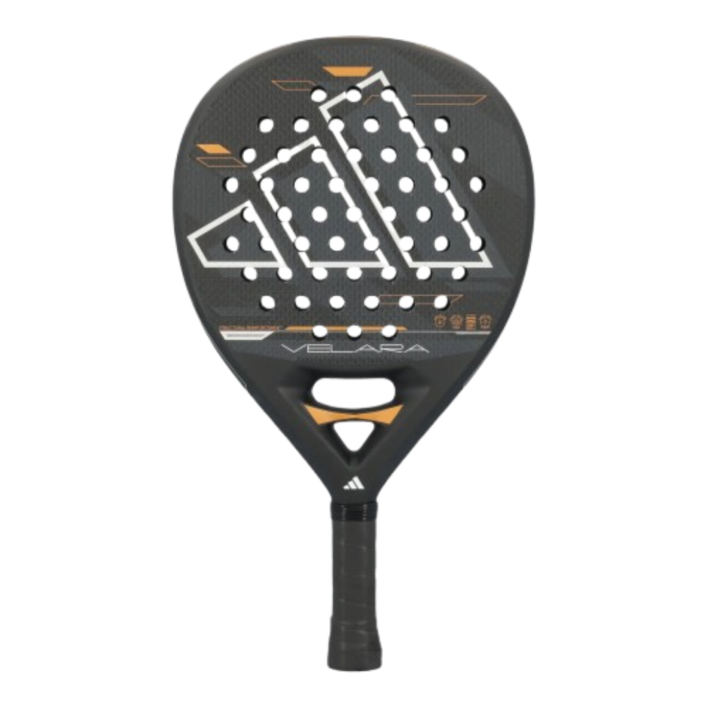 Adidas Velara Glass Fiber Black 2025 professional padel racket