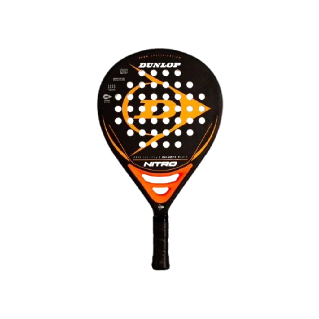 Dunlop Nitro Shovel Orange Black 2024 professional padel racket