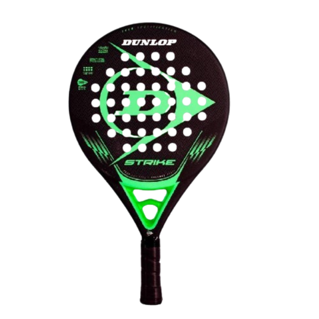 Dunlop Strike Shovel Green Black 2024 professional padel racket
