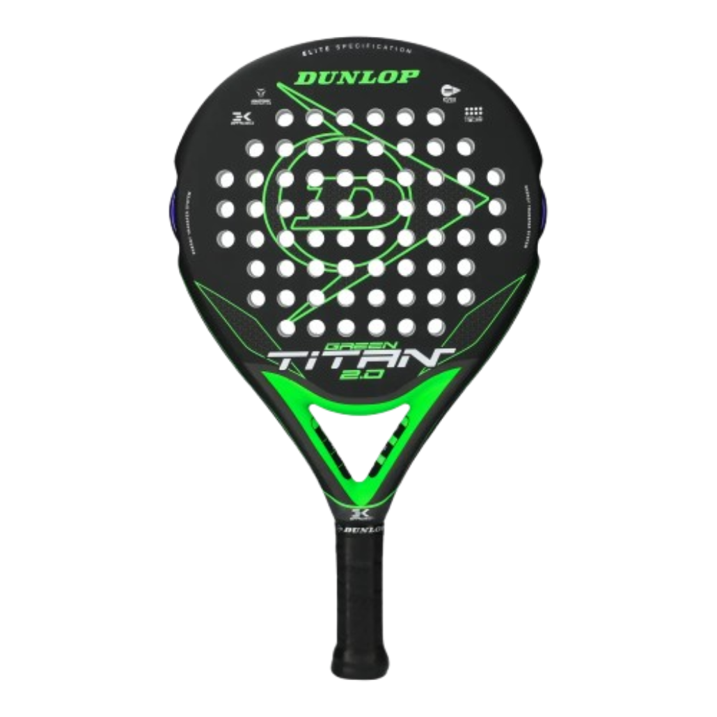 Dunlop Titan 2.0 Green 2025 professional padel racket