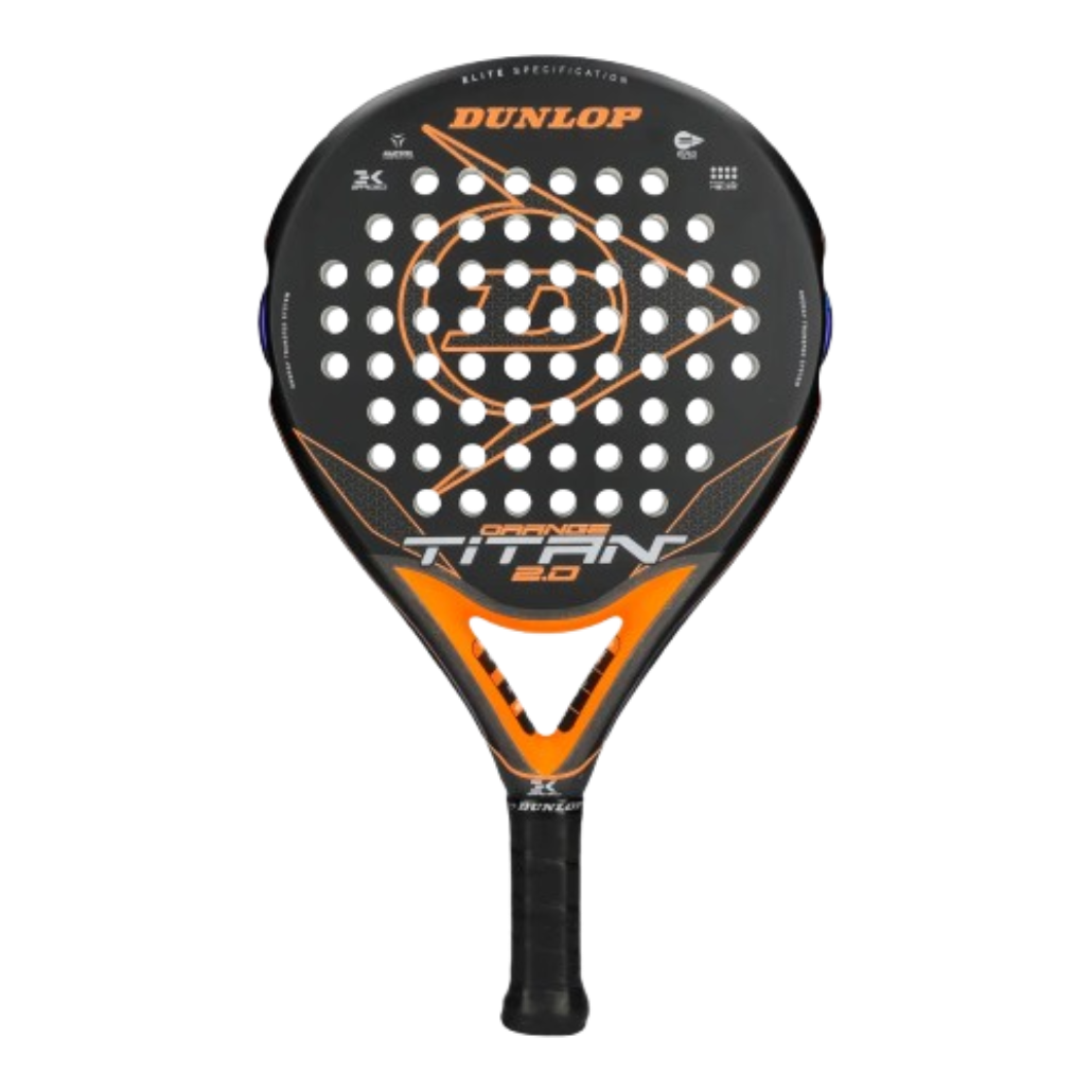 Dunlop Titan 2.0 Orange 2025 professional padel racket