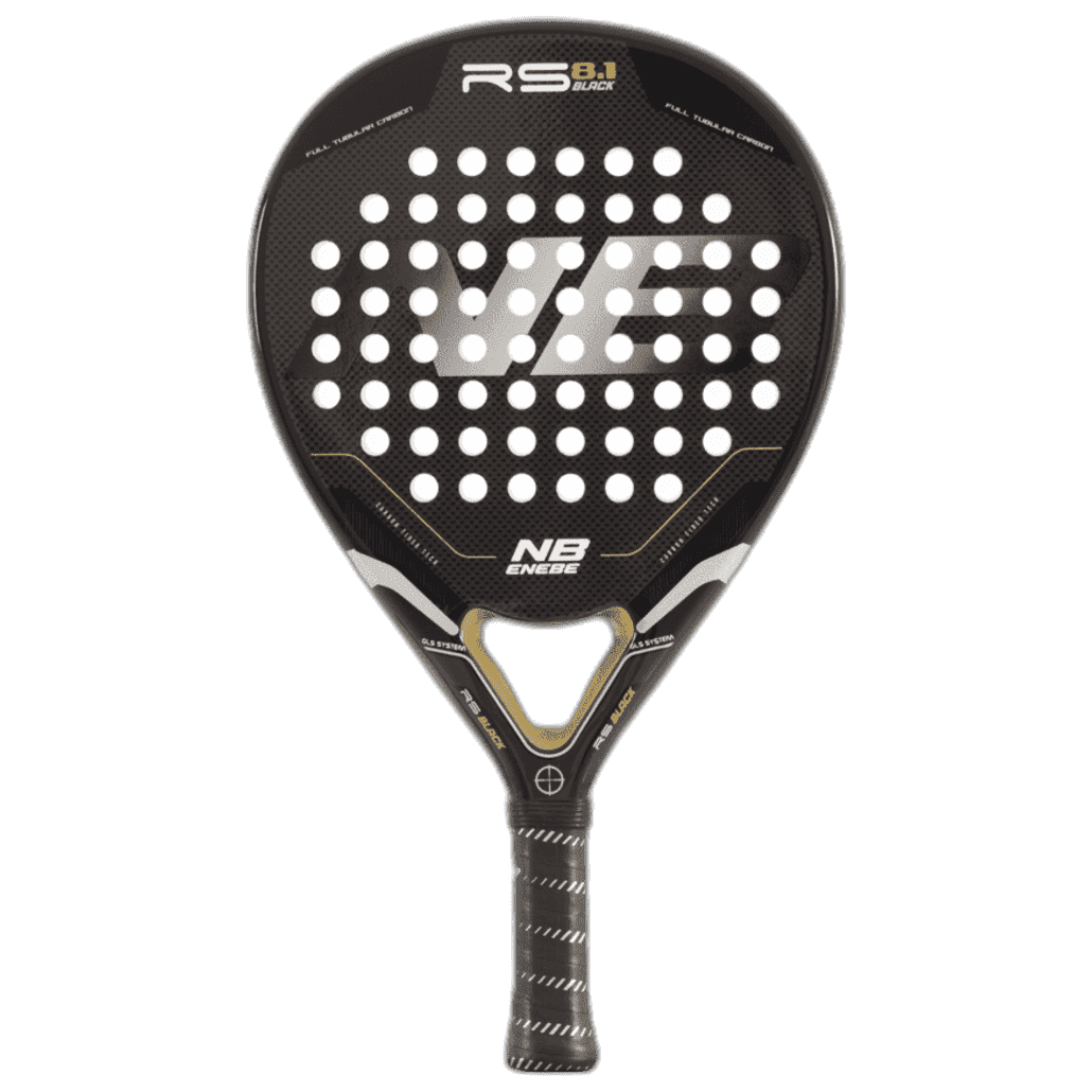 Enebe Rs 8.1 Black 2025 professional padel racket