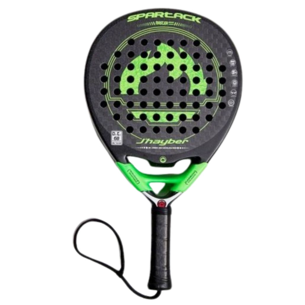 J'Hayber Spartack Verde 2025 professional padel racket