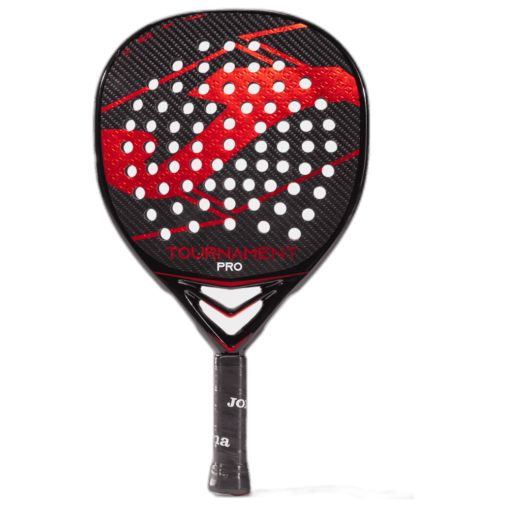 Joma Tournament Pro Black/Red 2024 professional padel racket