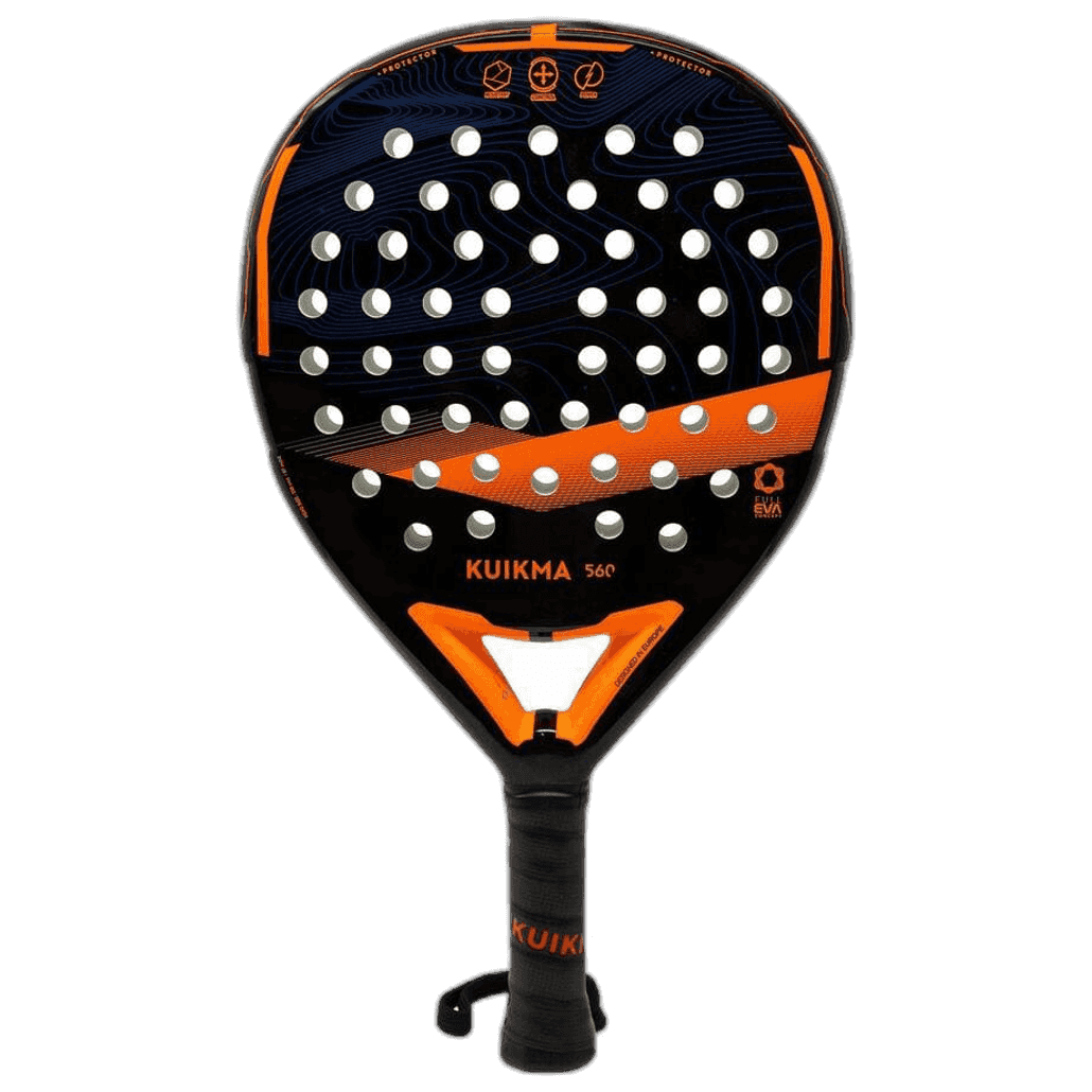 Kuikma Pr560 Negra Naranja 2022 professional padel racket