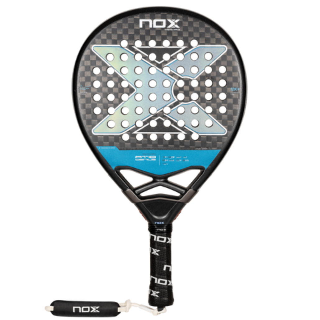 Nox At Luxury Blue 18k 2024 professional padel racket
