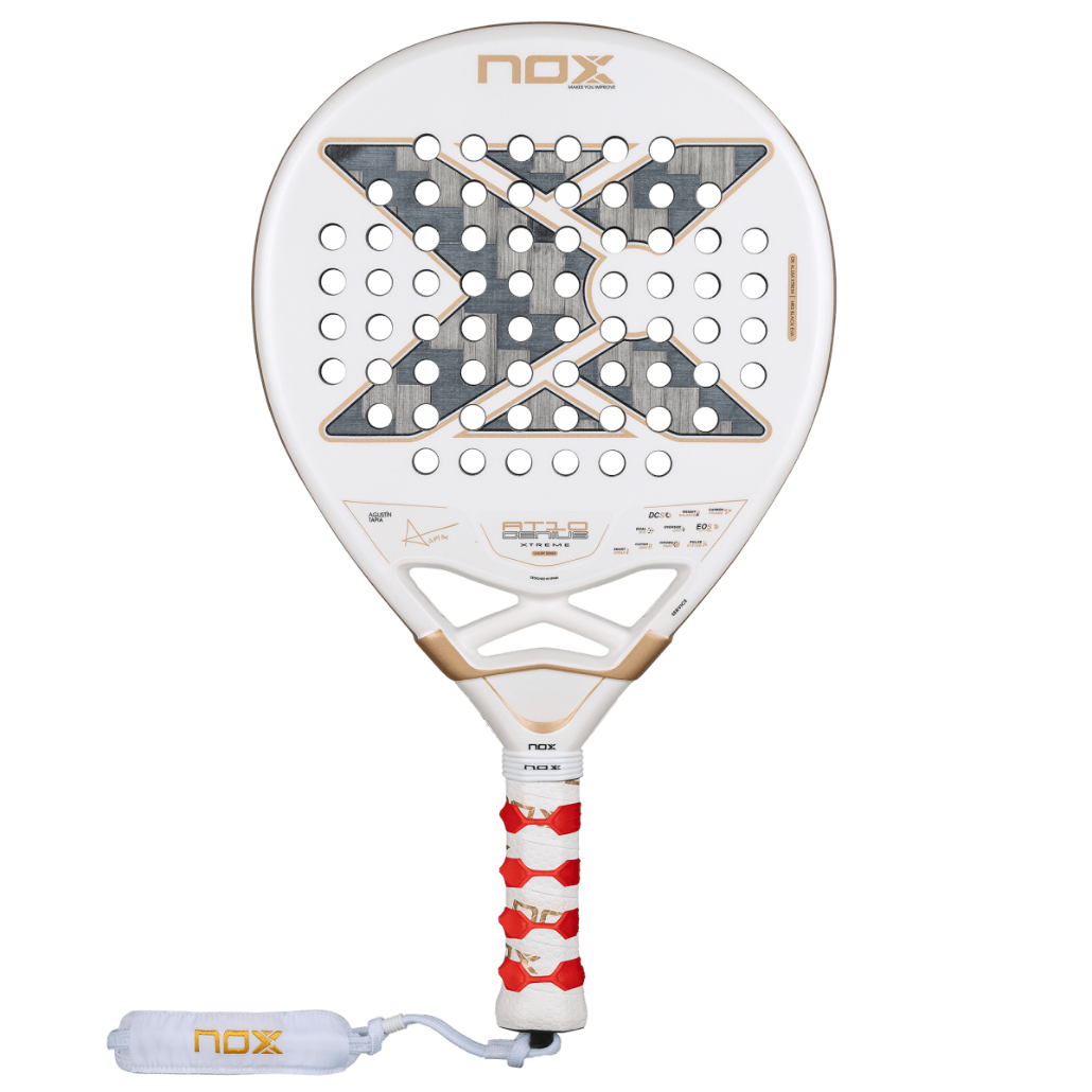 Nox At10 Luxury Genius 12k Alum Xtrem by Agustín Tapia 2026 professional padel racket