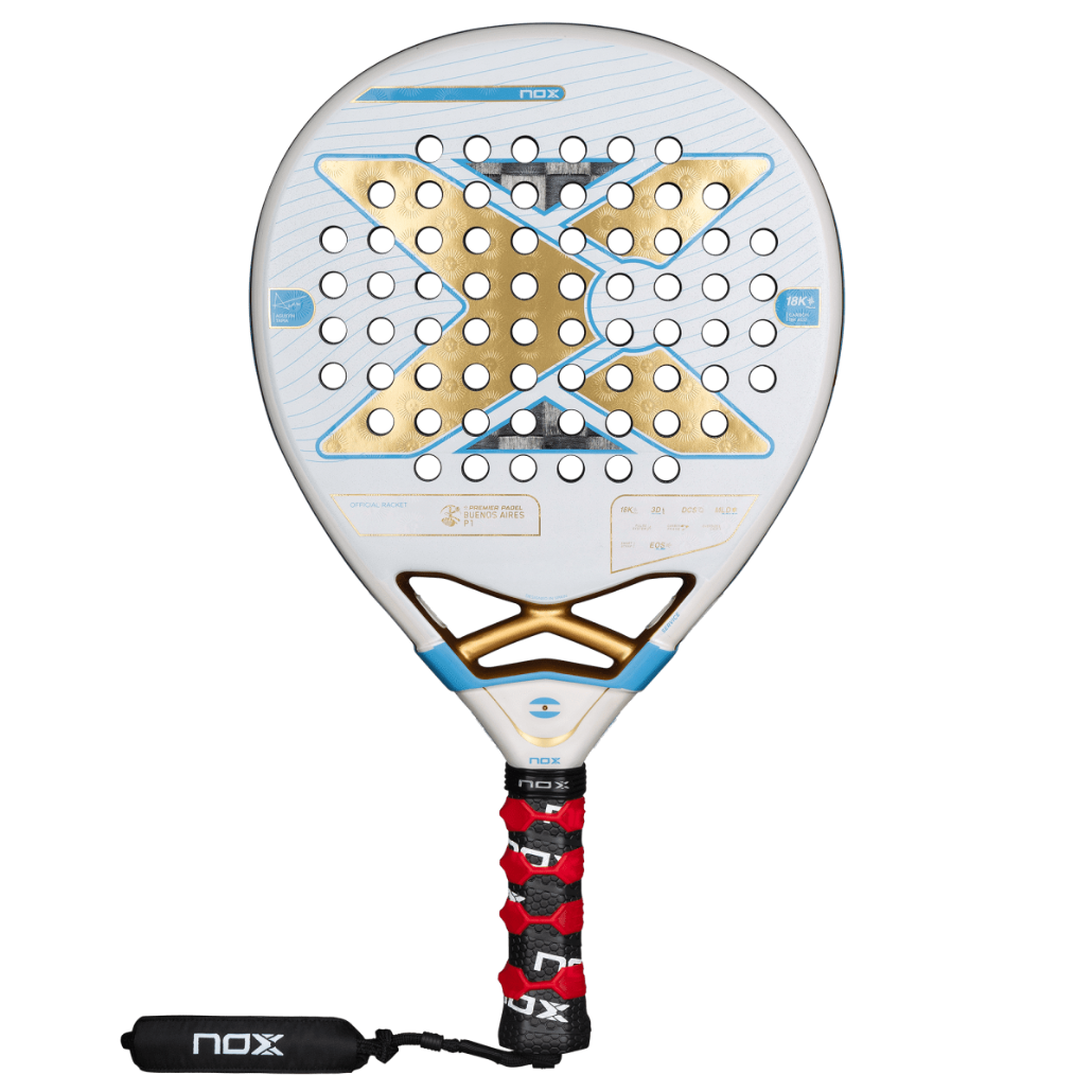 Nox At10 Luxury Genius 18k Alum Buenos Aires Limited Edition 2025 professional padel racket
