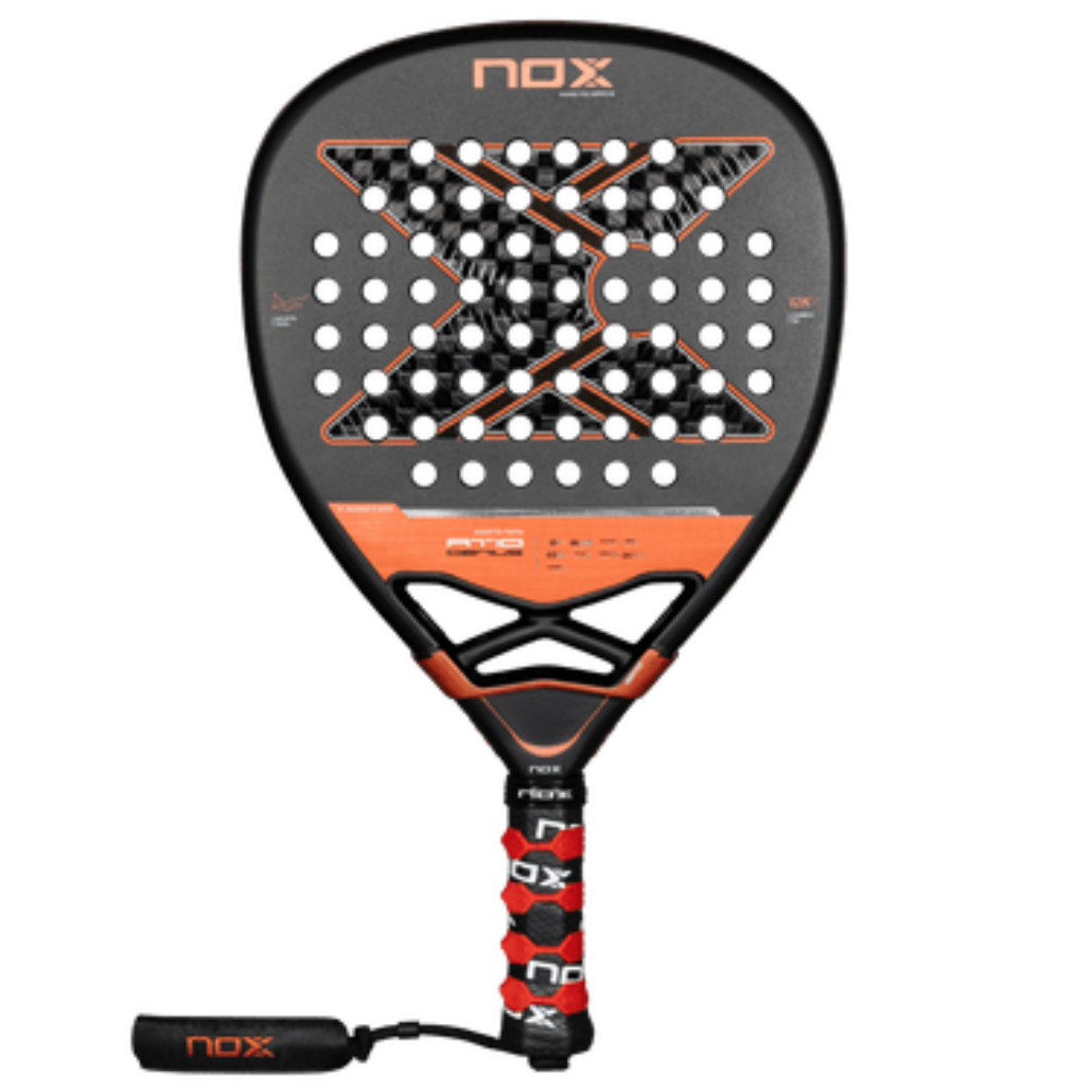 Nox At10 Luxury Genius Attack 12k 2025 professional padel racket