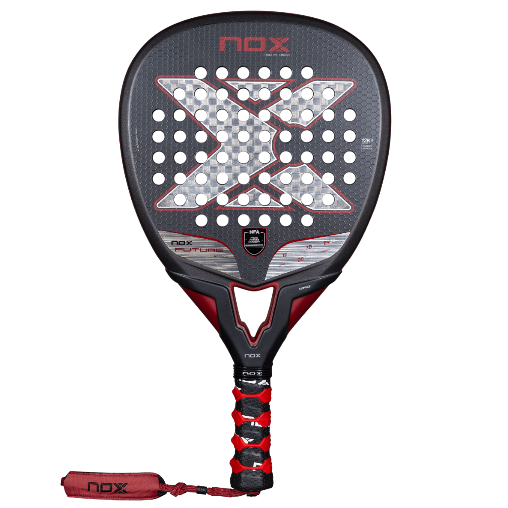 Nox Future Attack 12k Alum Nfa Series 2025 professional padel racket