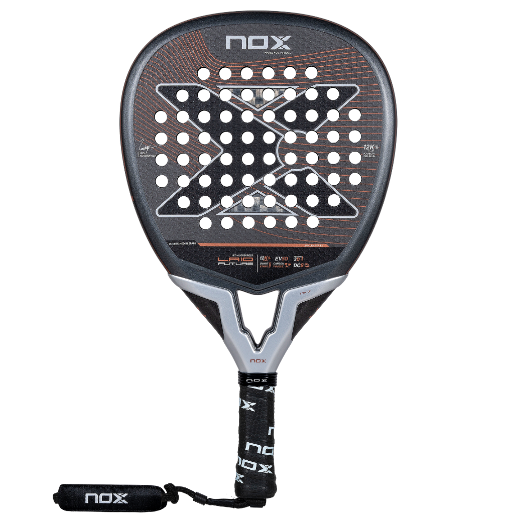 Nox La10 Future by Leo Augsburger 2024 professional padel racket