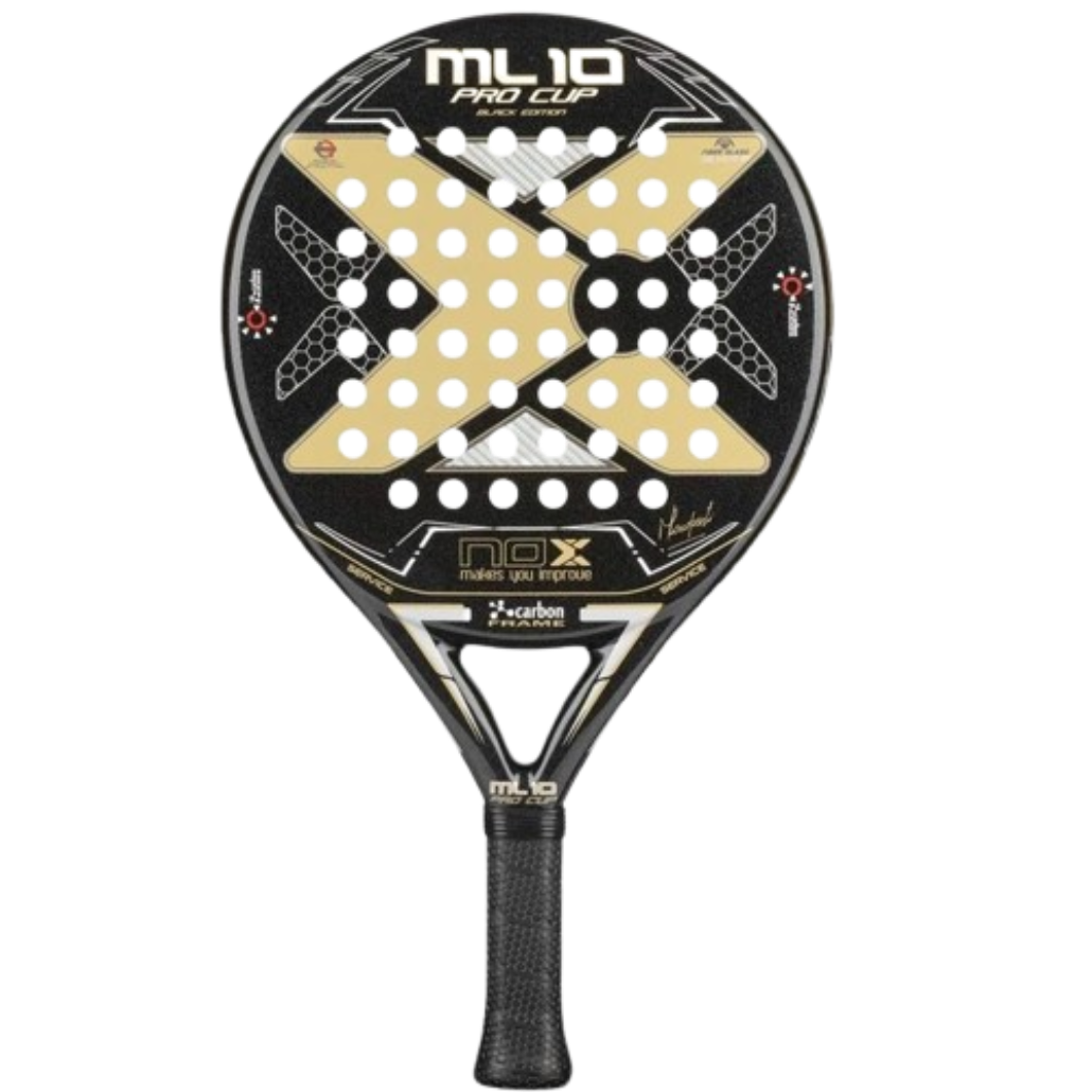 Nox Ml10 Pro Cup Black Edition 2023 professional padel racket