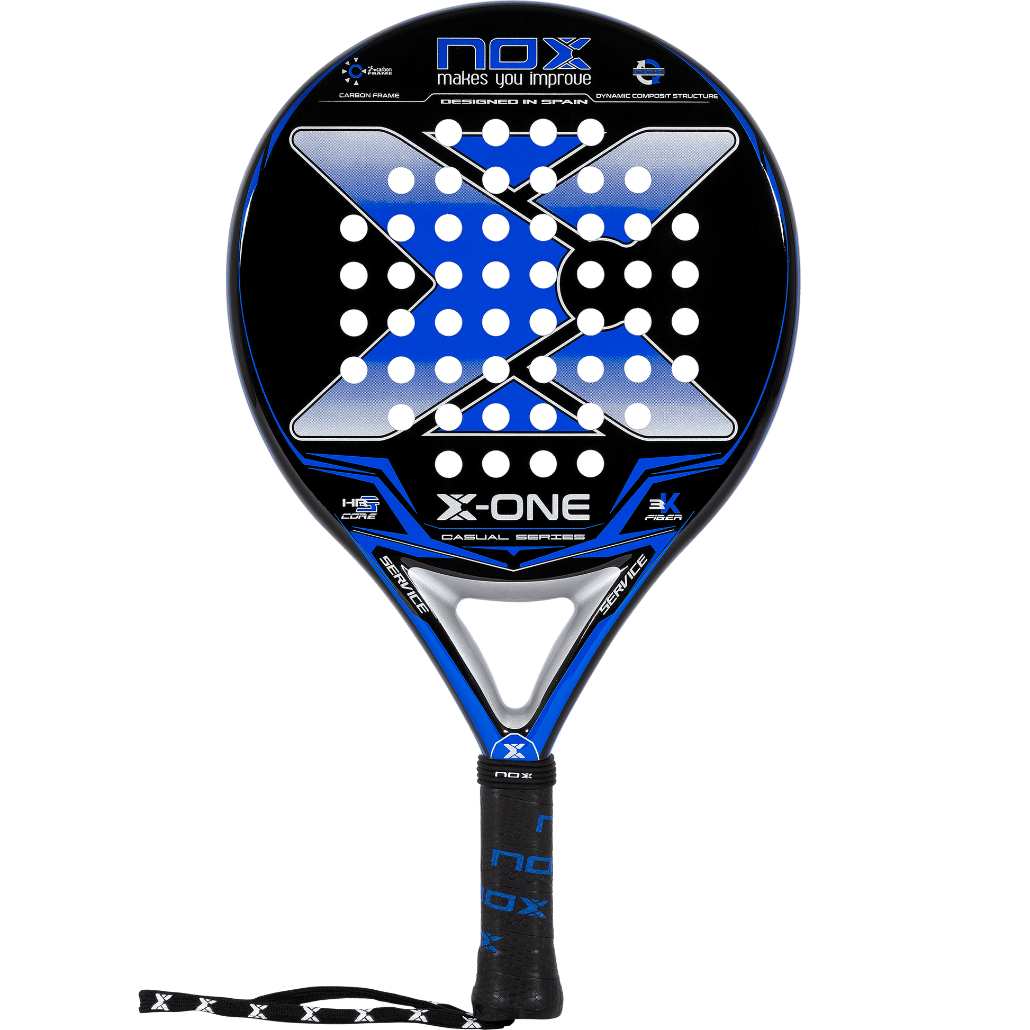 Nox X-One Evo Bleu 2023 professional padel racket