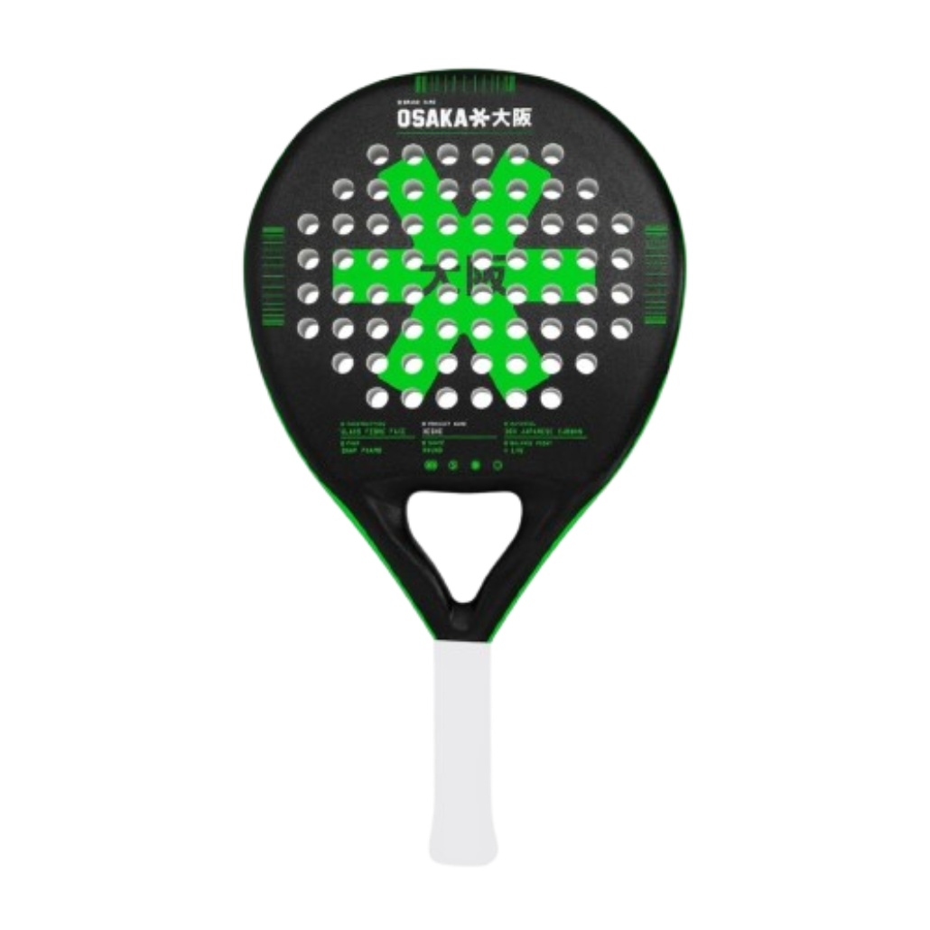 Osaka Deshi Control Iconic Black 2024 professional padel racket