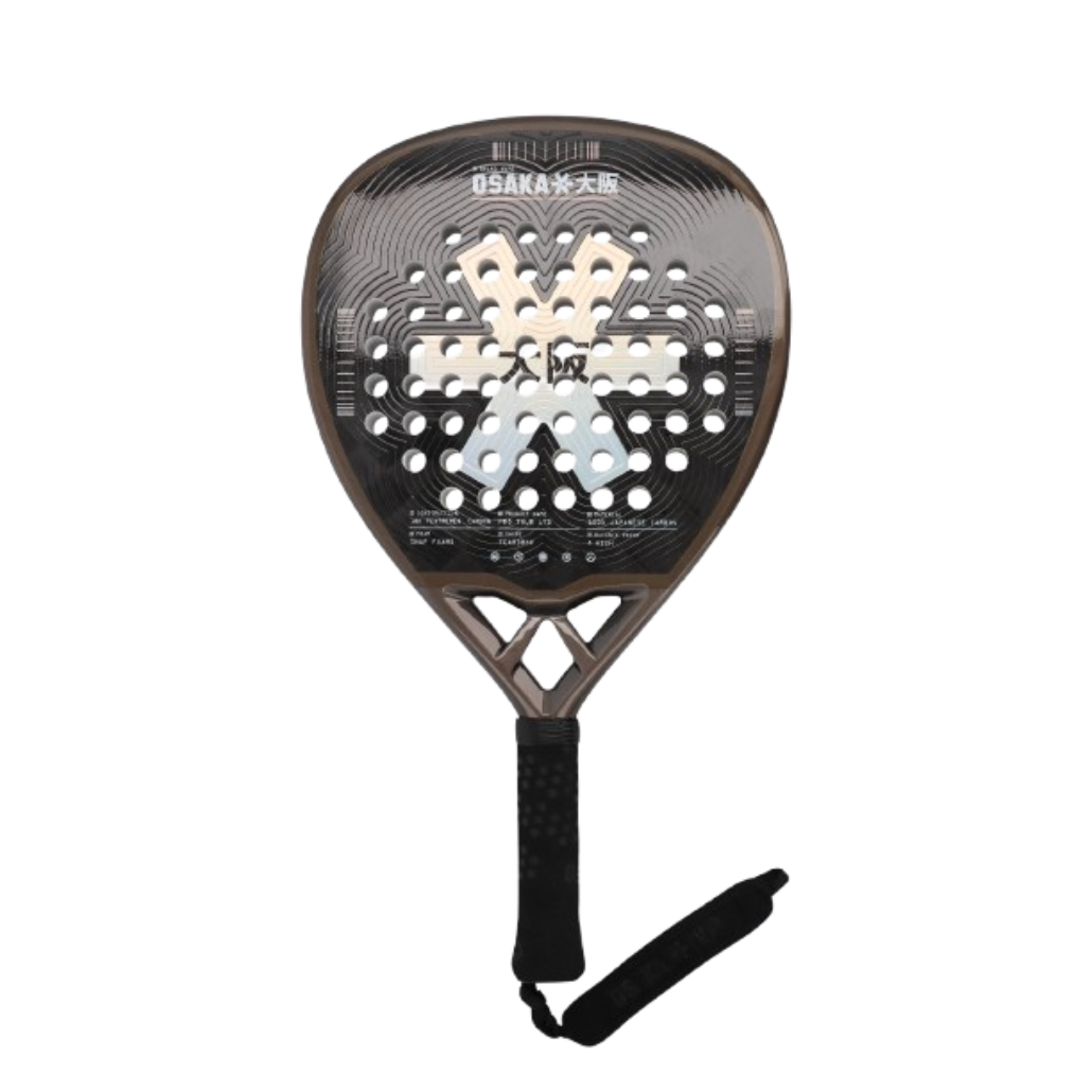 Osaka Pro Tour Ltd Power Silver-Hologram 2024 professional padel racket