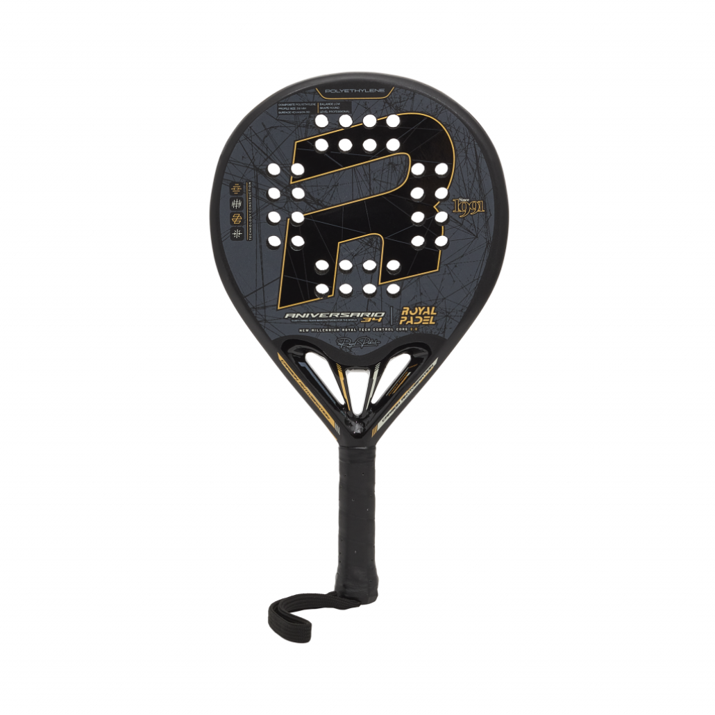Royal Padel M27 Aniversario Gold 2022 professional padel racket