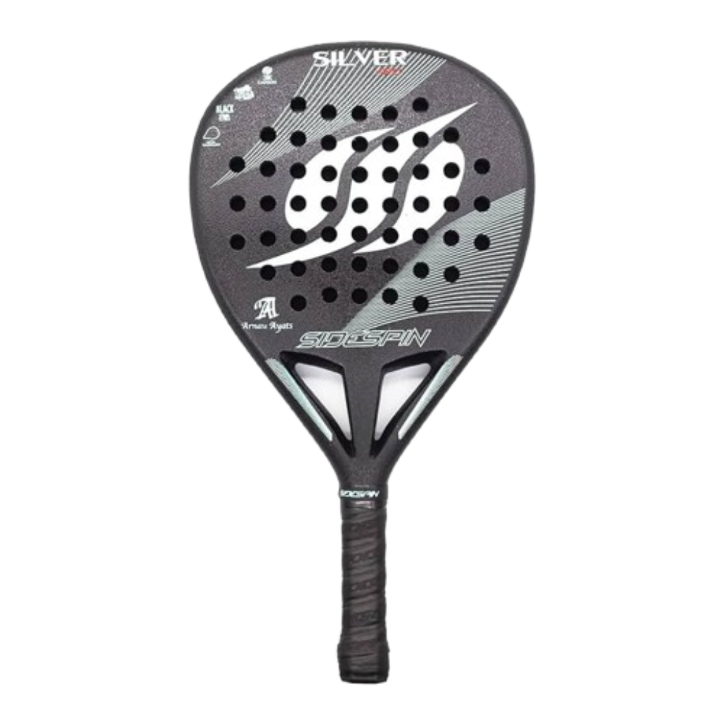Side Spin Silver Elite 2023 professional padel racket