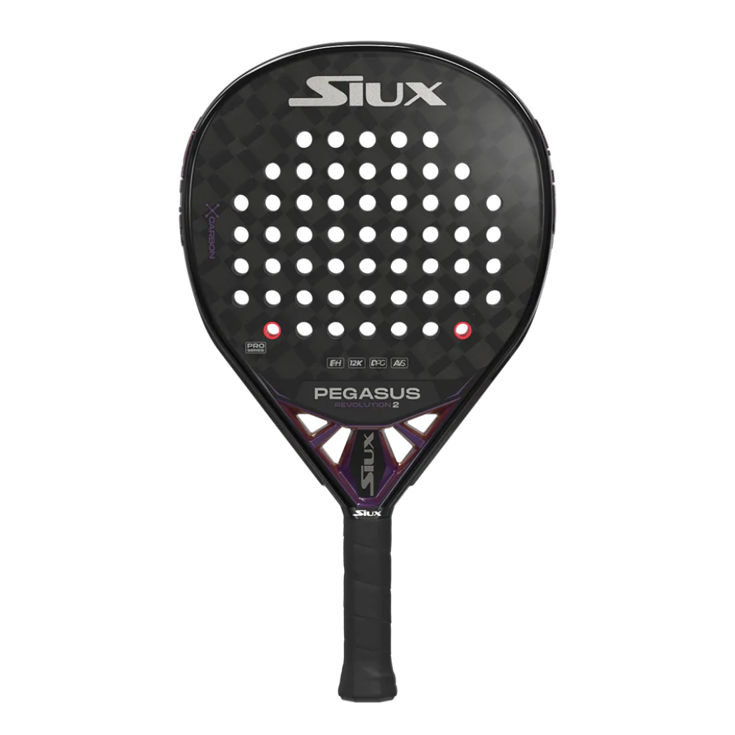 Siux Black Carbon Diamond II 2024 professional padel racket