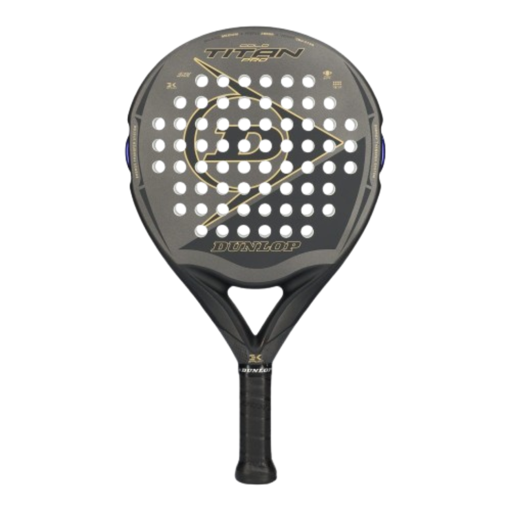 Dunlop Titan Pro Gold 2024 professional padel racket