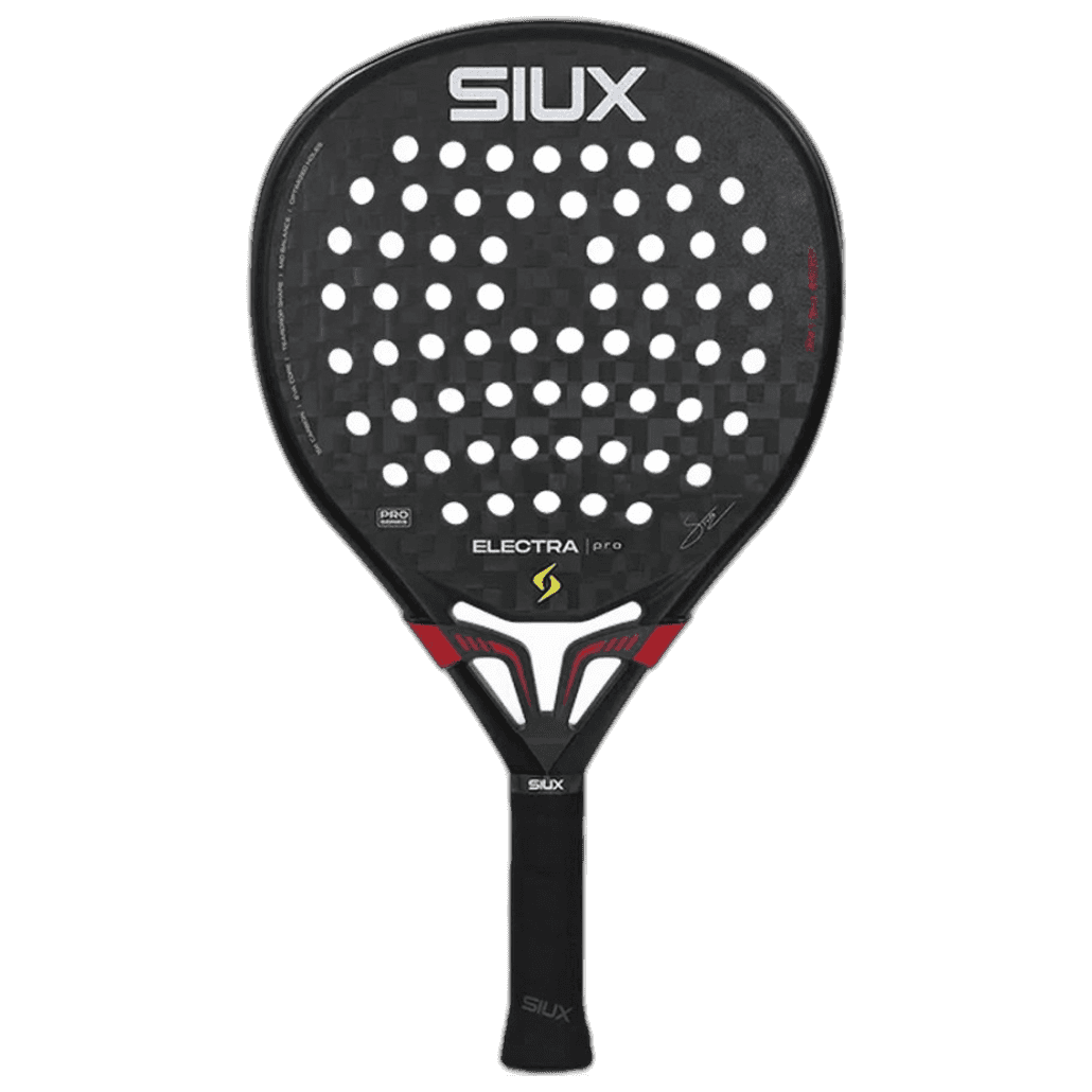 Siux Electra Pro Shadow Red 2026 Franco Stupackzuk (2026) - Professional padel racket Siux Electra Pro Shadow Red 2026 Franco Stupackzuk 2026 padel racket