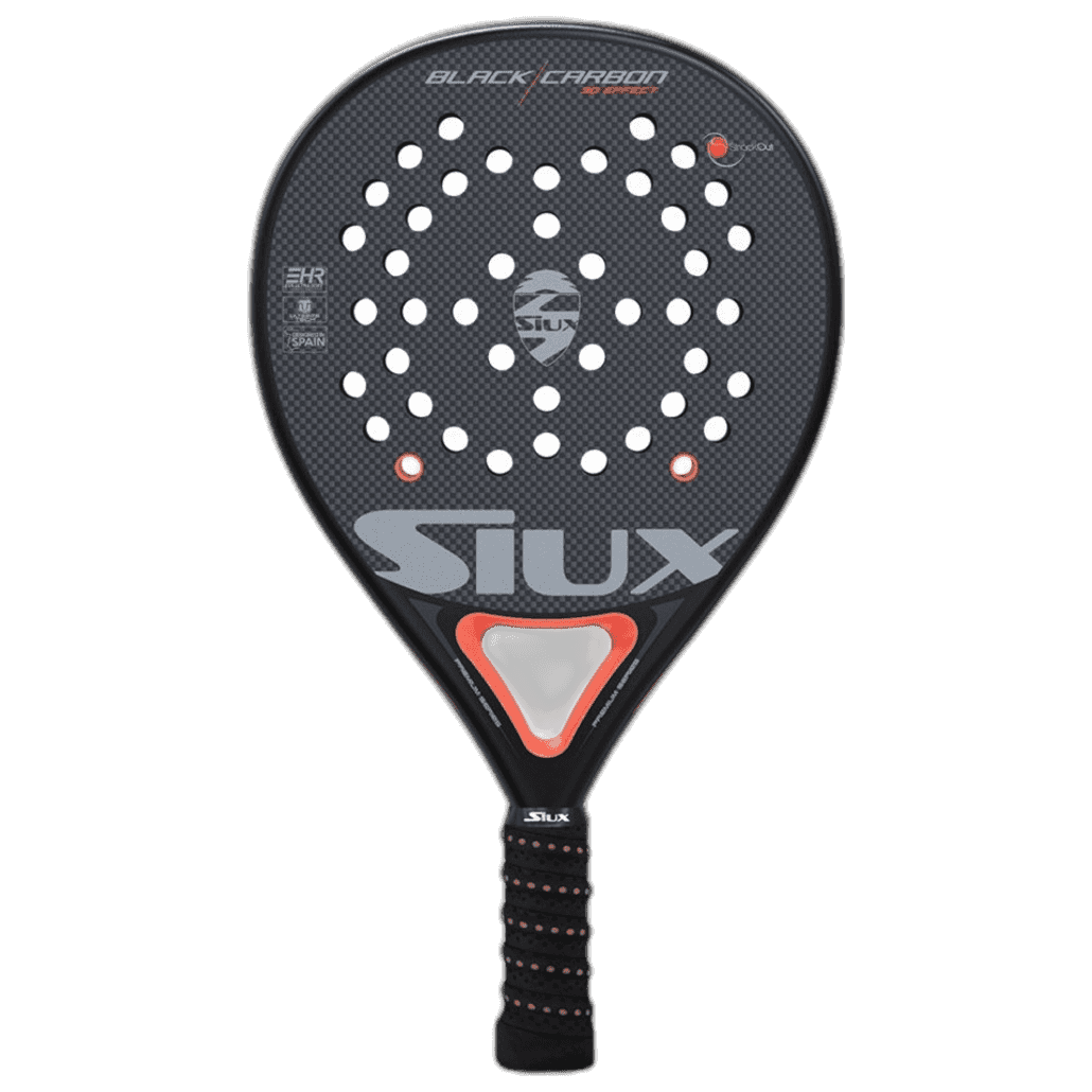Siux Black Carbon 3D Effect Mate 2022 professional padel racket
