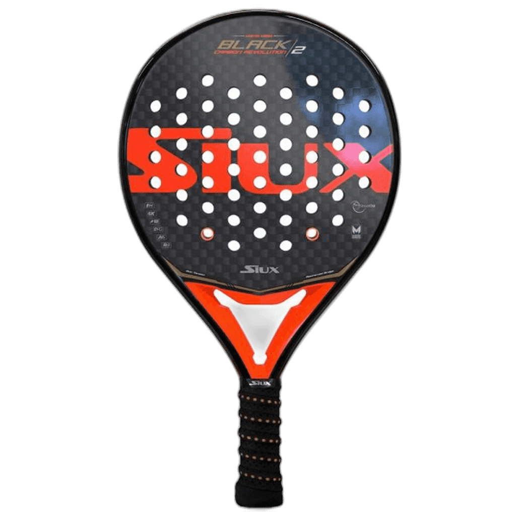 Siux Black Carbon Revolution 2 2023 professional padel racket