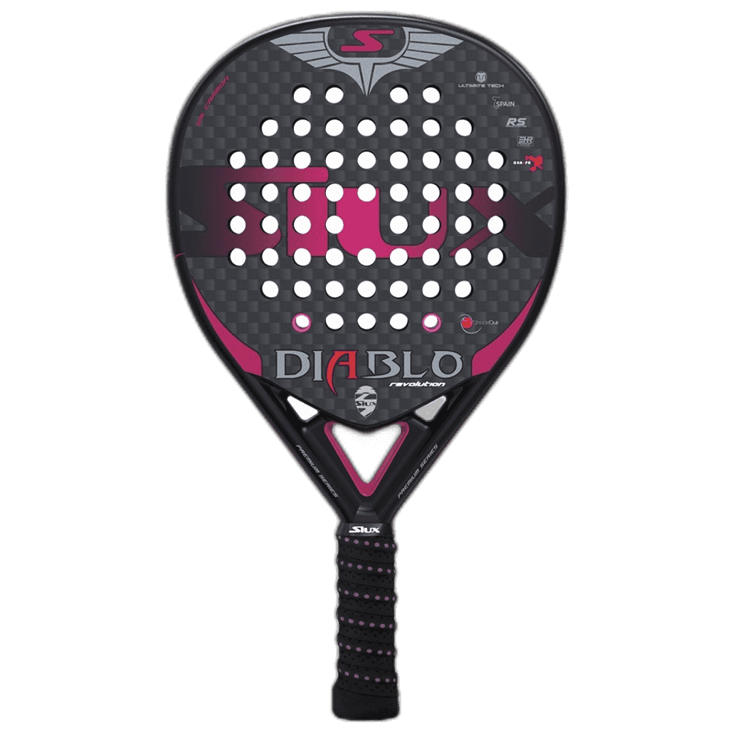 Siux Diablo Revolution Fucsia (2022) - Professional padel racket Siux Diablo Revolution Fucsia 2022 padel racket