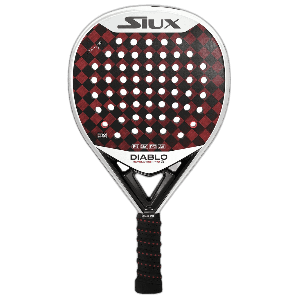 Siux Diablo Revolution Sanyo Pro 3 2024 professional padel racket