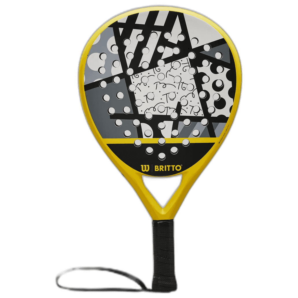 Wilson Brito Blade Elite Amarillo Negro 2022 professional padel racket